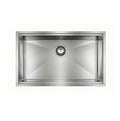 Évier de cuisine workstation 32 po / 32-inch                     Workstation Kitchen Sink – U3218-WS. Évier de cuisine à cuve simple de 32 po, fabriqué en acier inoxydable 304 durable. Sa cuve profonde et son rebord intégré offrent un espace de travail k